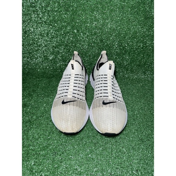 Nike React Phantom Run FK 2 White Running Shoes Sneaker Men Size 12.5 CJ0277-100